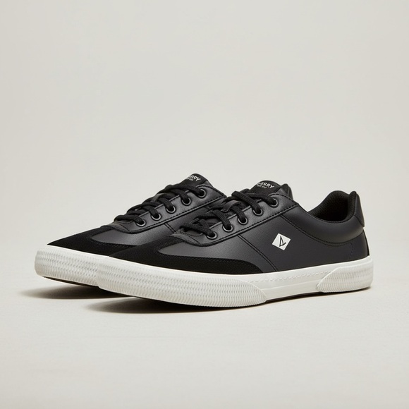 Sperry Shoes - Sperry top sider black sneakers size 8.5